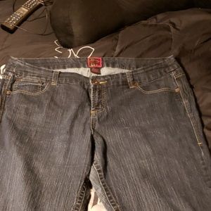 Dark wash strait leg Torrid denim